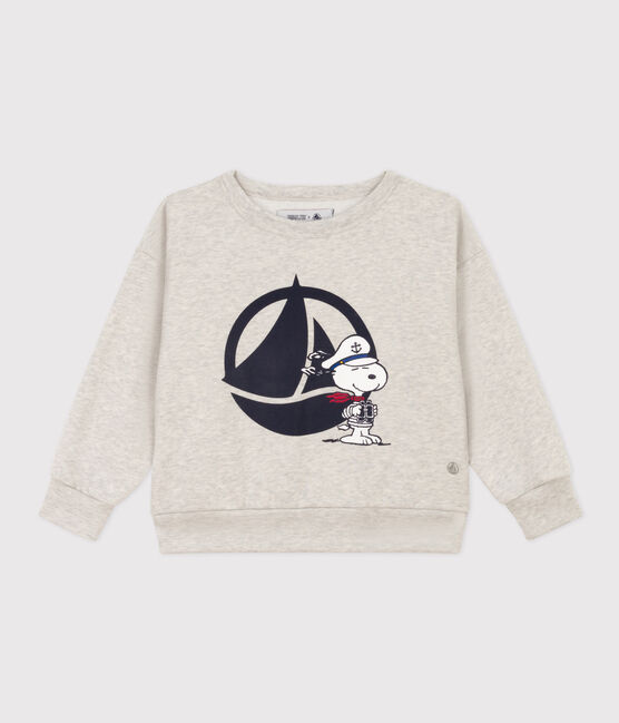Felpa bambino unisex grigio BELUGA CHINE