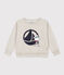 Felpa bambino unisex grigio BELUGA CHINE