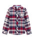 Camicia a quadri per bambino in twill