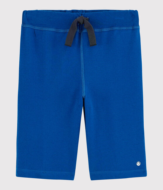 Bermuda in jersey bambino blu SURF