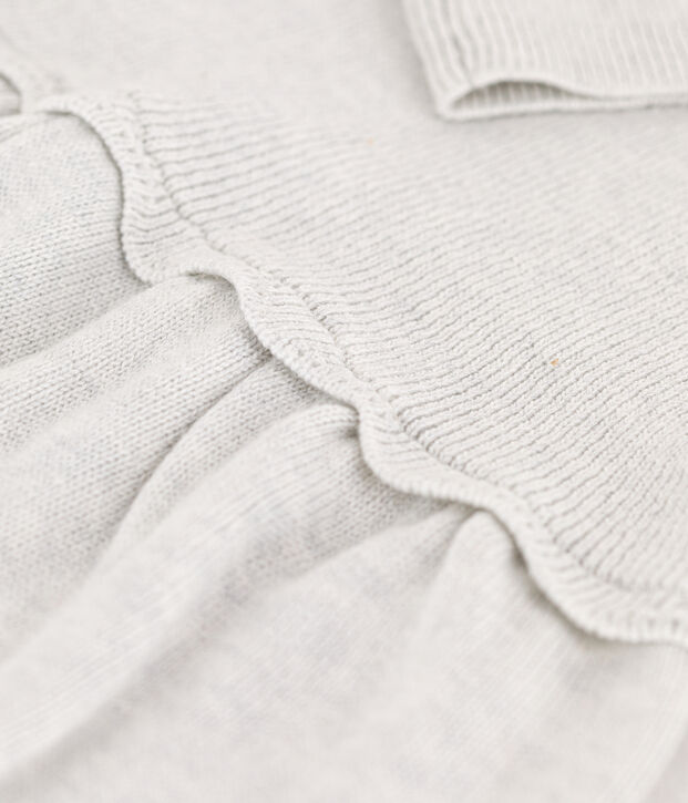 Abito in lana e cotone beb&egrave;. MONTELIMAR CHINE