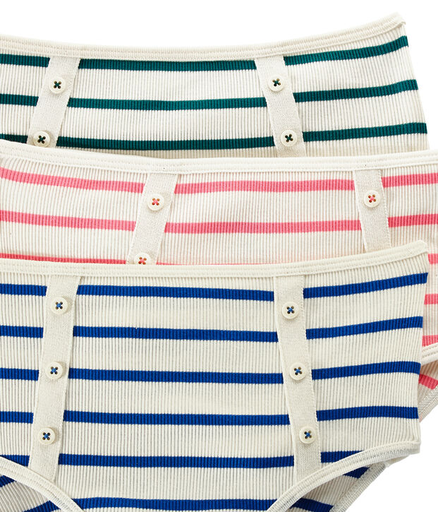 Questo lotto di 3 culottes donna bianco