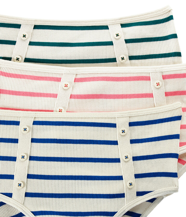 Questo lotto di 3 culottes donna bianco .