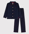 Pigiama di cotone per bimbi blu SMOKING