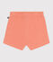 Shorts in spugna di cotone neonato arancione ABRICOT