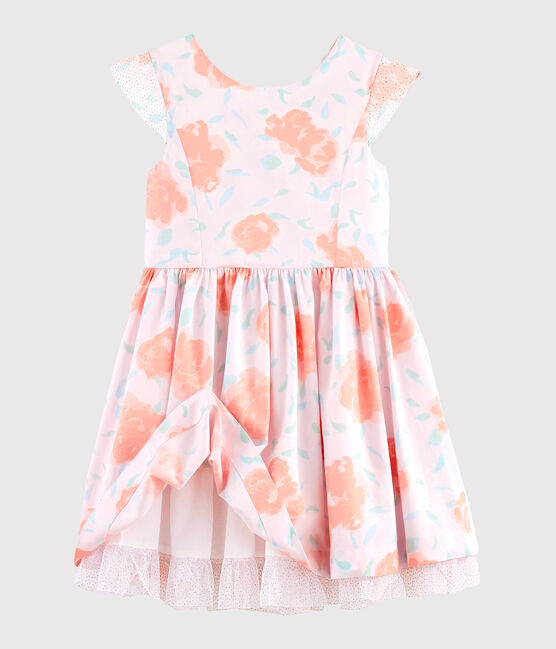 Abito da cerimonia bambina rosa VIENNE/bianco MULTICO