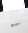 Borsa shopping bianco MARSHMALLOW/blu SMOKING