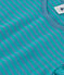 T-shirt bambina in cotone a righe verde LAVIS/blu VERDE