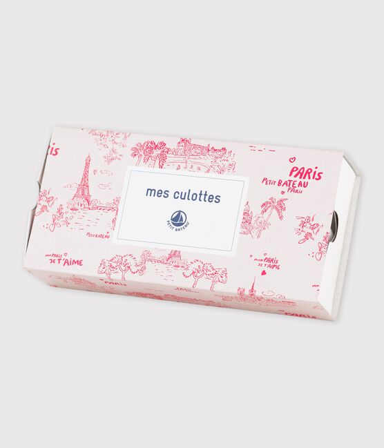 Confezione da 5 slip tela di Jouy Parigi bambina variante 1