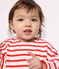 Top da marinaio per neonati in cotone spesso rosa FLEUR/ SPICY