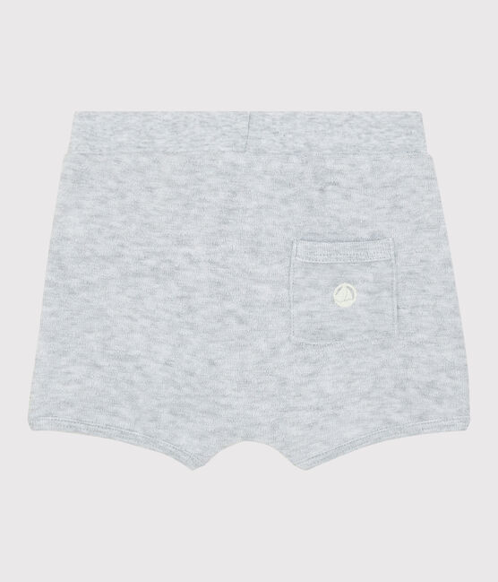 Shorts in spugna bouclette bebé maschio grigio POUSSIERE CHINE