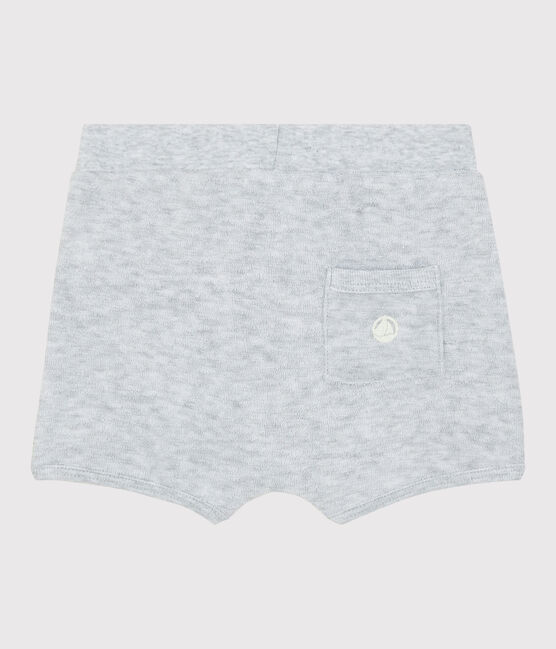 Shorts in spugna bouclette bebé maschio grigio POUSSIERE CHINE