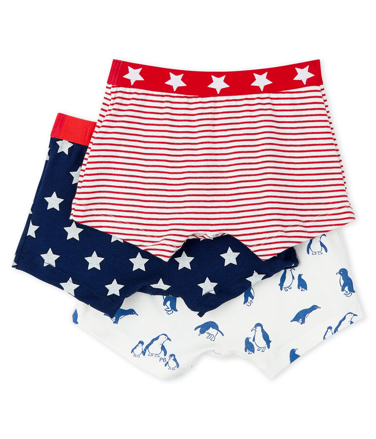 Confezione da 3 boxer fantasia bambino multicolore