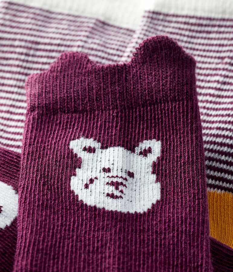 Confezione da 2 paia di calzini beb&egrave; variante 3