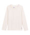 Tee-shirt millerighe a maniche lunghe bianco MARSHMALLOW/rosa COPPER