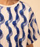 T-shirt LE BOXY fantasia in cotone Donna bianco AVALANCHE/ MULTICO