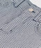 Bermuda bambino in tela di cotone a righe blu MEDIEVAL/bianco MARSHMALLOW