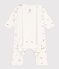 Bodyjama stampato in cotone bianco MARSHMALLOW/bianco MULTICO