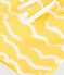 Shorts da bagno con stampa di squalo neonato giallo ORGE/bianco MARSHMALLOW