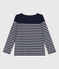 Marinière iconica in cotone Donna blu SMOKING/bianco MARSHMALLOW