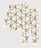 Pigiama bambino fantasia fiori in cotone bianco AVALANCHE/ MULTICO