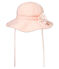 Cappello rigato bambina bianco MARSHMALLOW/rosa ROSAKO