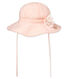 Cappello rigato bambina