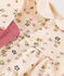 Abito e leggings in cotone neonato bianco AVALANCHE/ MULTICO