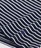 T-shirt L'Iconique in cotone a righe donna blu SMOKING/bianco MARSHMALLOW