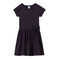 Abito bambina a pois blu SMOKING/rosso TERKUIT
