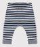 Pantaloni bebè a righe in tubique blu MEDIEVAL/ MONTELIMAR