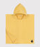 Poncho bambino in spugna a righe giallo NECTAR/ AVALANCHE