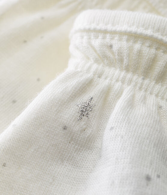 Muffole anti unghiate bebè unisex bianco MARSHMALLOW/bianco MULTICO