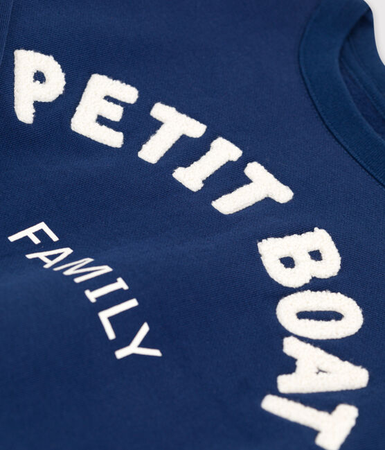 Felpa in molleton bambino unisex blu MEDIEVAL
