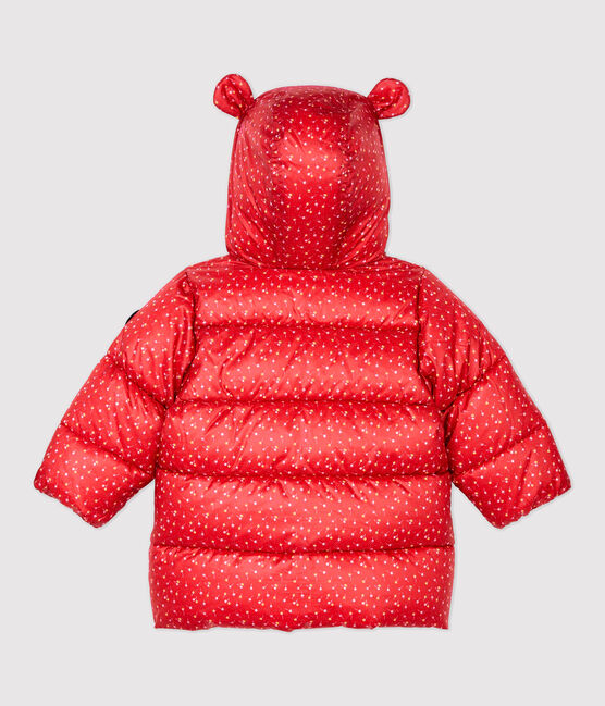 Piumino trapuntato bebè. rosso TERKUIT/bianco MULTICO