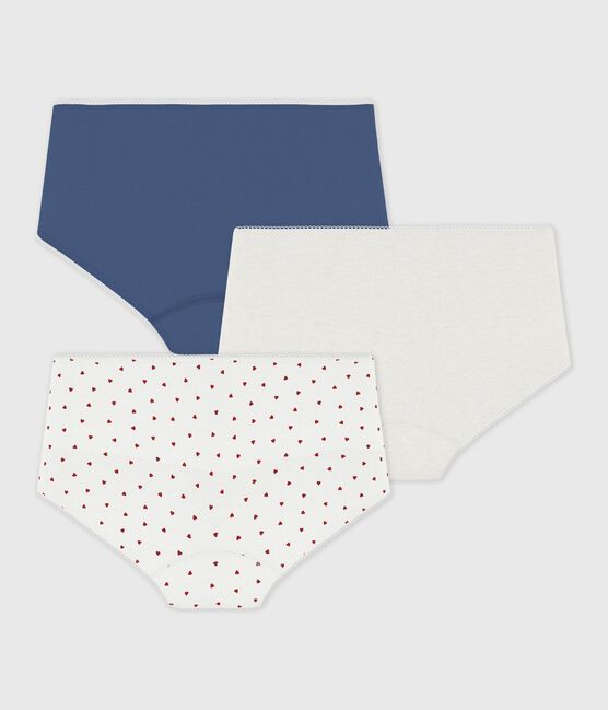 Set di shorty in misto cotone ed elastan con stampa a cuori bambino variante 1