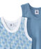 Lotto di 2 canotte per bambino bianco LOT