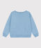Felpa in molleton stampato bambino unisex blu AZUL
