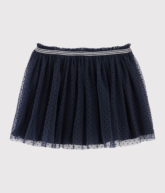 Gonna in tulle bambina blu SMOKING