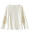 T-shirt per bambina bianco LAIT/giallo OR