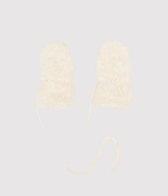 Muffole bebè femmina bianco MARSHMALLOW