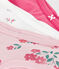 Set di slip a vita alta bambina in cotone con stampa a fiori variante 1