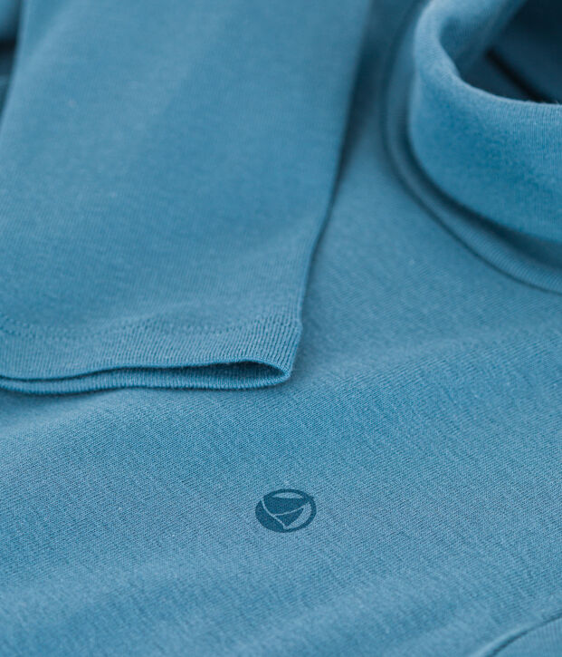 Lupetto in cotone bambino unisex blu