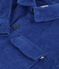 Camicia in velluto tinta unita bambino blu