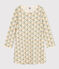 Camicia da notte in cotone con motivo a fiori bambino bianco AVALANCHE/ MULTICO