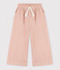 Pantaloni in velluto fine bambina