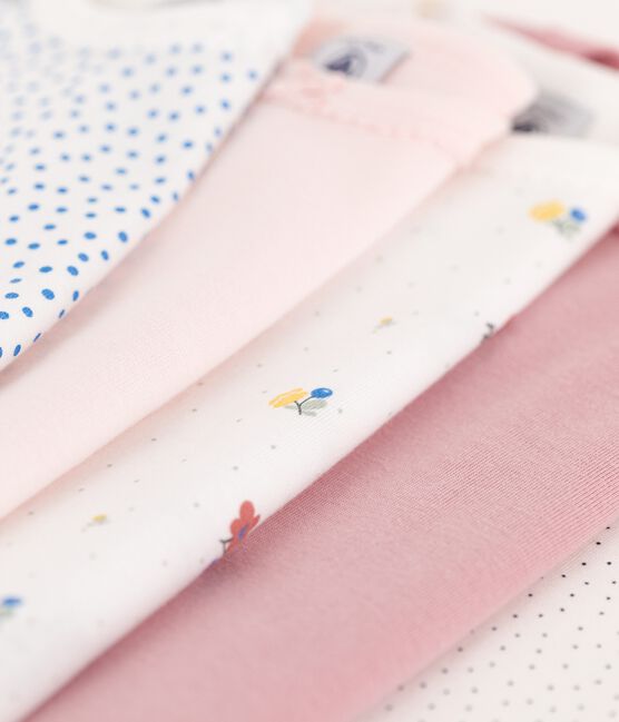 Confezione da 5 body manica corta in cotone variante 1