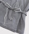 Cardigan scaldacuore in cotone a righe Donna blu SMOKING/bianco MARSHMALLOW