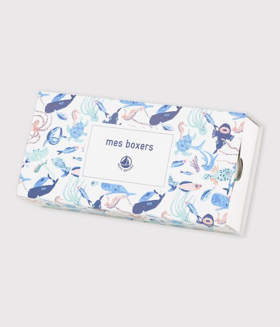 Confezione da 5 boxer animali marini bambino variante 1