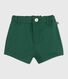 Shorts in serge di cotone tinta unita neonato